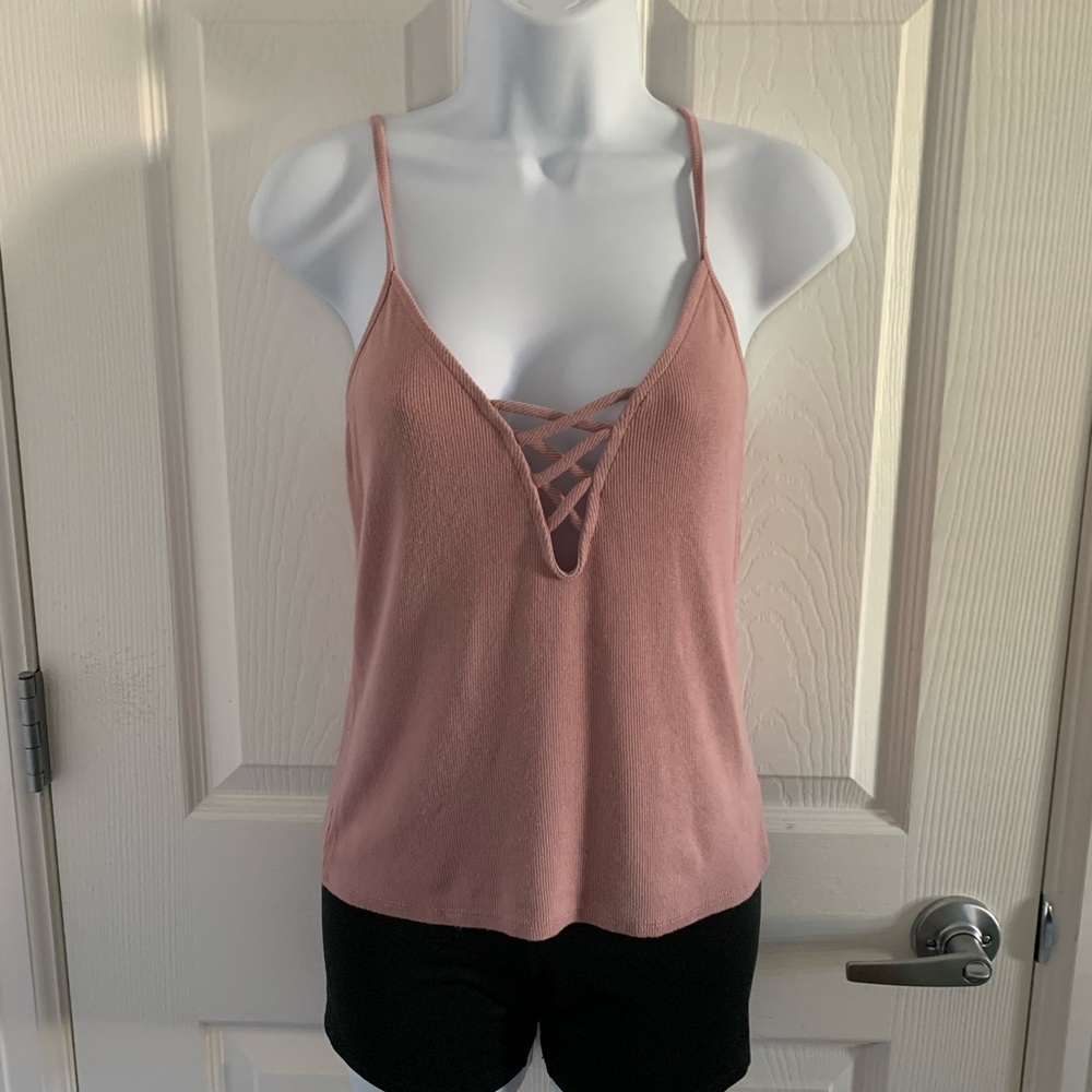 Charlotte Russe Pink Tank Top